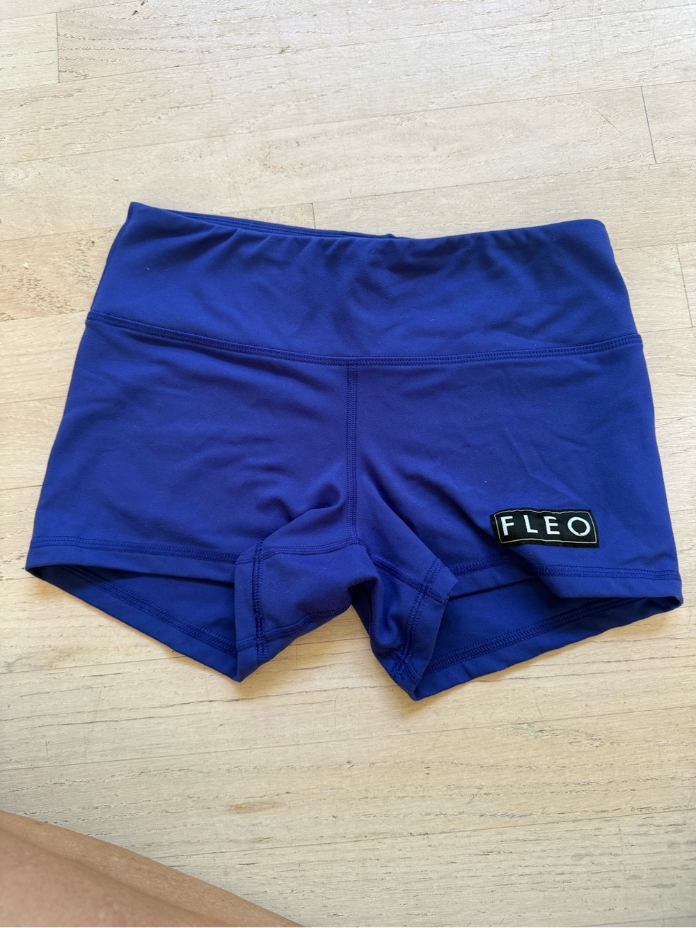 FLEO Women's Royal Blue Athletic Shorts